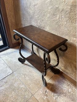 Rustic looking side/ entryway table