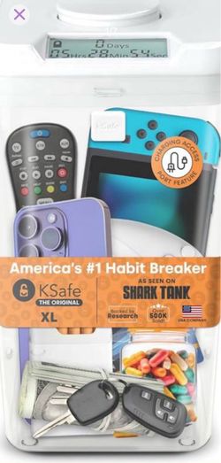 $50 OBO - READ THIS!! >> NEW "kSafe" Timed Lock Box⁠