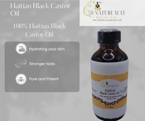HAITIAN BLACK CASTOR OIL-100% PURE & NATURAL