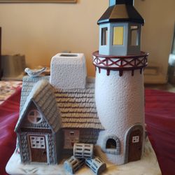 Lighthouse Tealight Candle Holder By Party Lite