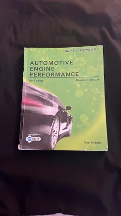 Today's Technician: Automotive Engine Performance Shop Manual 6th Edition