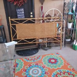 Free Bamboo Double Headboard L58x H 42