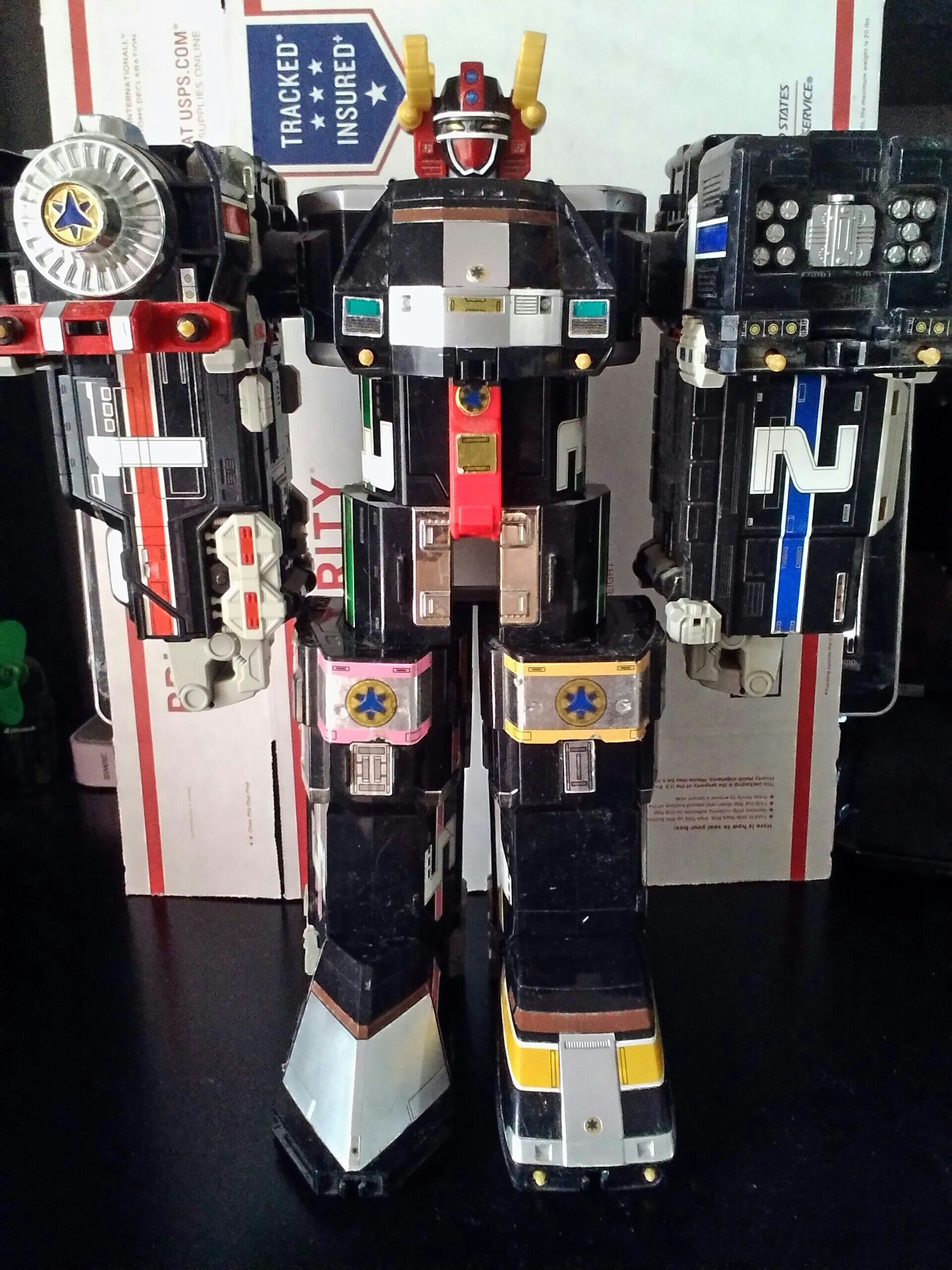 Power Rangers Lightspeed Rescue SuperTrain Megazord