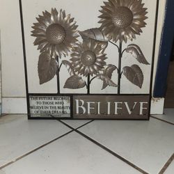 Sunflower Wall Art