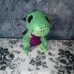 Green Drago Beanie Baby 