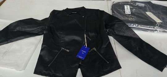 Faux Leather Jacket..2 Available
