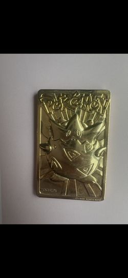 Gold Pokémon Togepi Card 1999