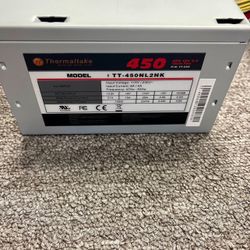 Thermaltake 450W Power Supply Model TT-450NL2NK