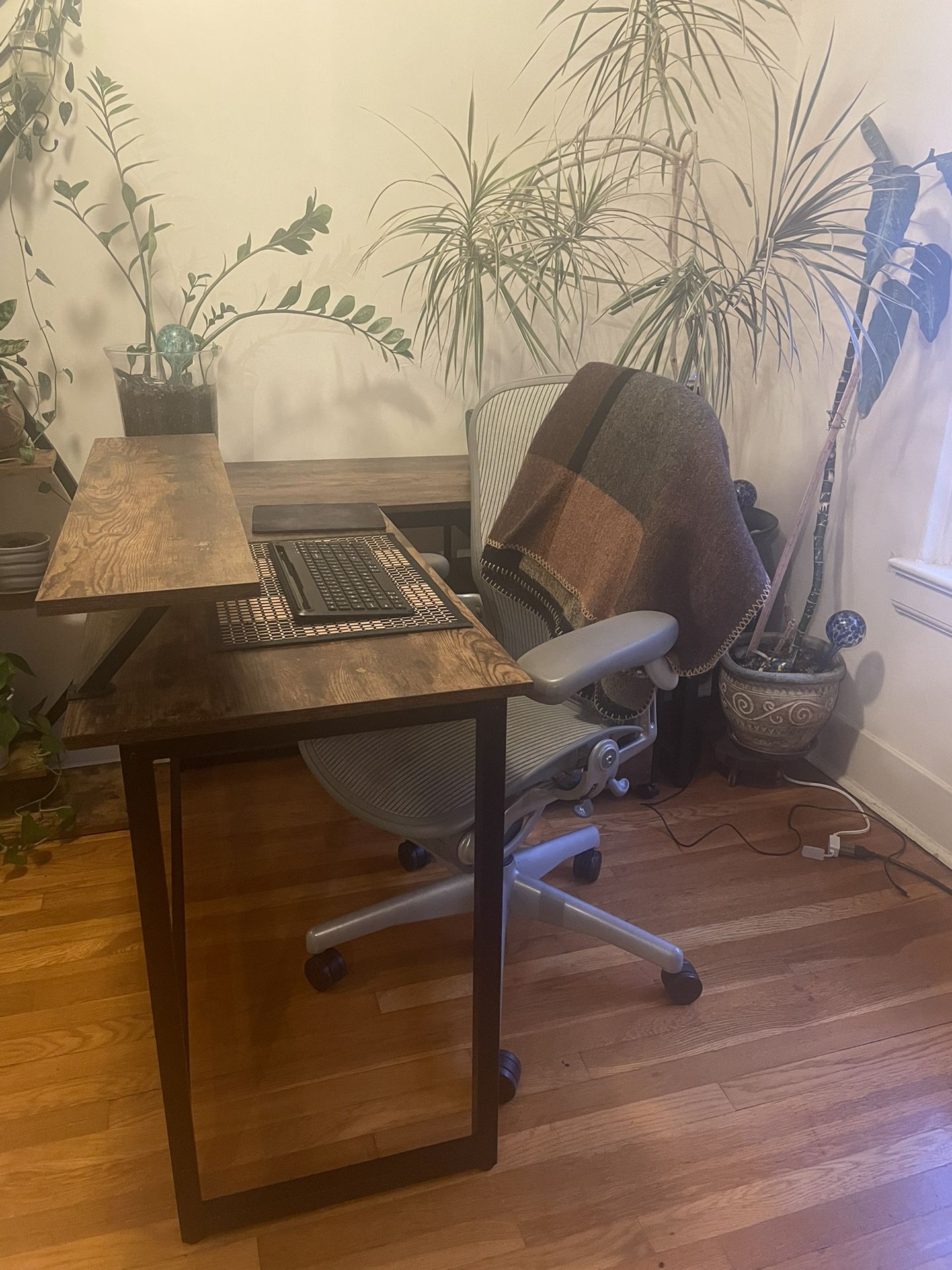 Brown Vasagle Desk