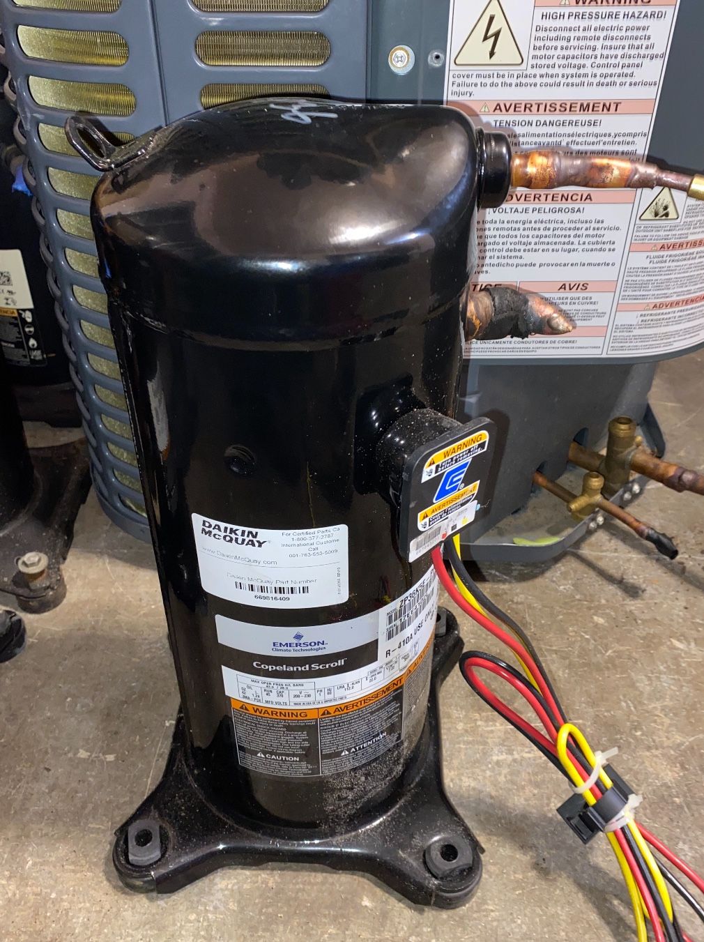 Ac Compressor 3/3.5 Ton