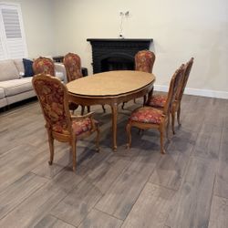 6 Person Wooden Table