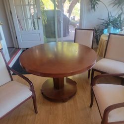 47 " Dining Table 4 Chairs