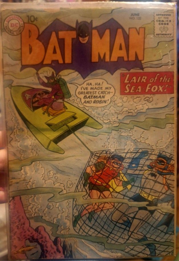 1960 Batman #132 Comic