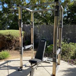Tuffstuff Power Cage Rack For Weight Lifting 