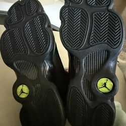 Air Jordan 13 retro BG size 4 1/2 black cat