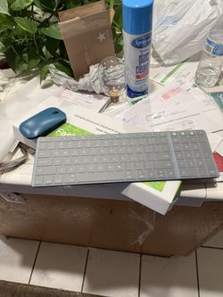 seenda Bluetooth Keyboard and Mouse Combo for Mac, SKM64-2 Rechargeable Slim Wireless Keyboard Mouse Compact, 3 Multi-Device Connection, Compatible fo