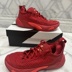 Size 4.5 Youth Jordan Luka 1 "University Red" Basketball Shoes