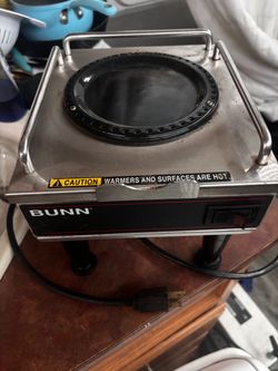 Bunn commercial coffee warmer
