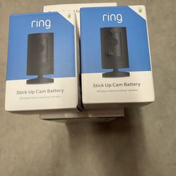 2 Ring camera Bundle With Alarm System 