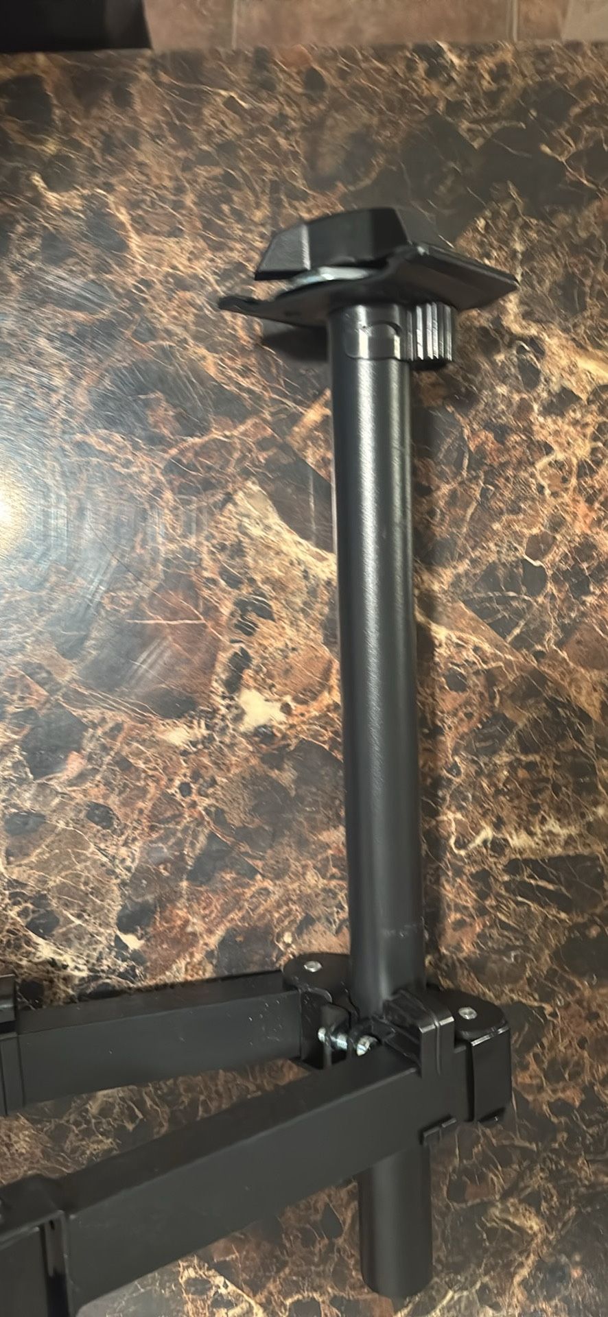 Dual Monitor Stand And Monitors