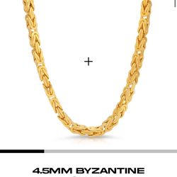 14K Gold Necklace & Bracelet Set 