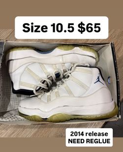 Jordan 11s legend blue need full Reglue size 10.5