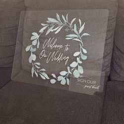 Welcome Wedding Sign 