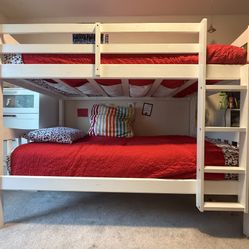 Twin Bunk Beds Set or Two Twin Beds