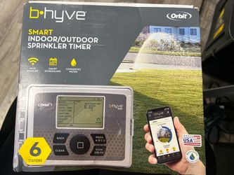 Orbit 6-Station Digital Wi-Fi Compatible Smart Compatible Irrigation Timer