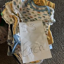 Baby Boy Onesies Long Sleeve and short sleeve