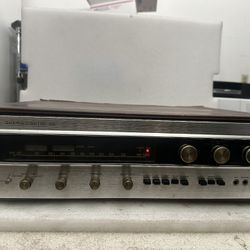 VINTAGE SHERWOOD SEL 200 FM STEREO RECEIVER WOOD CASE ( NO SOUND ) 
