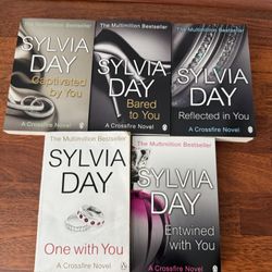 A Crossfire Novel 5-Book Bundle! Only one book has been used, the other 4 books are new! 