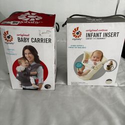 Baby Carrier + Infant Insert 
