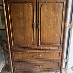 Aloha Cane Furniture Armoire