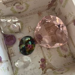 Glass Gem Paperweights