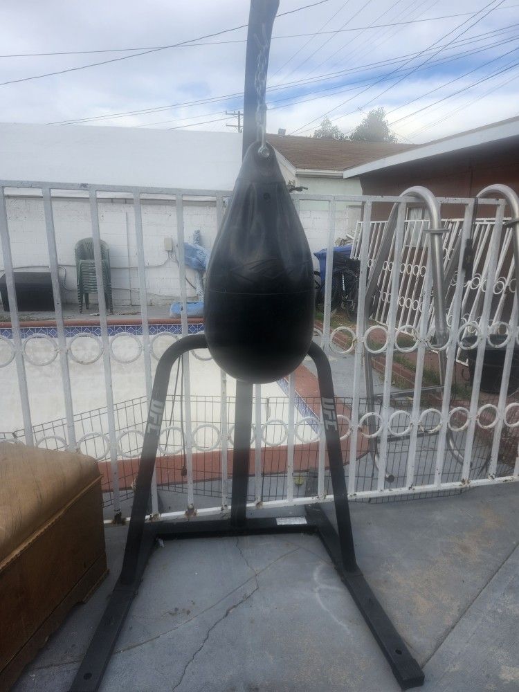 Water Punching Bag And Rack
