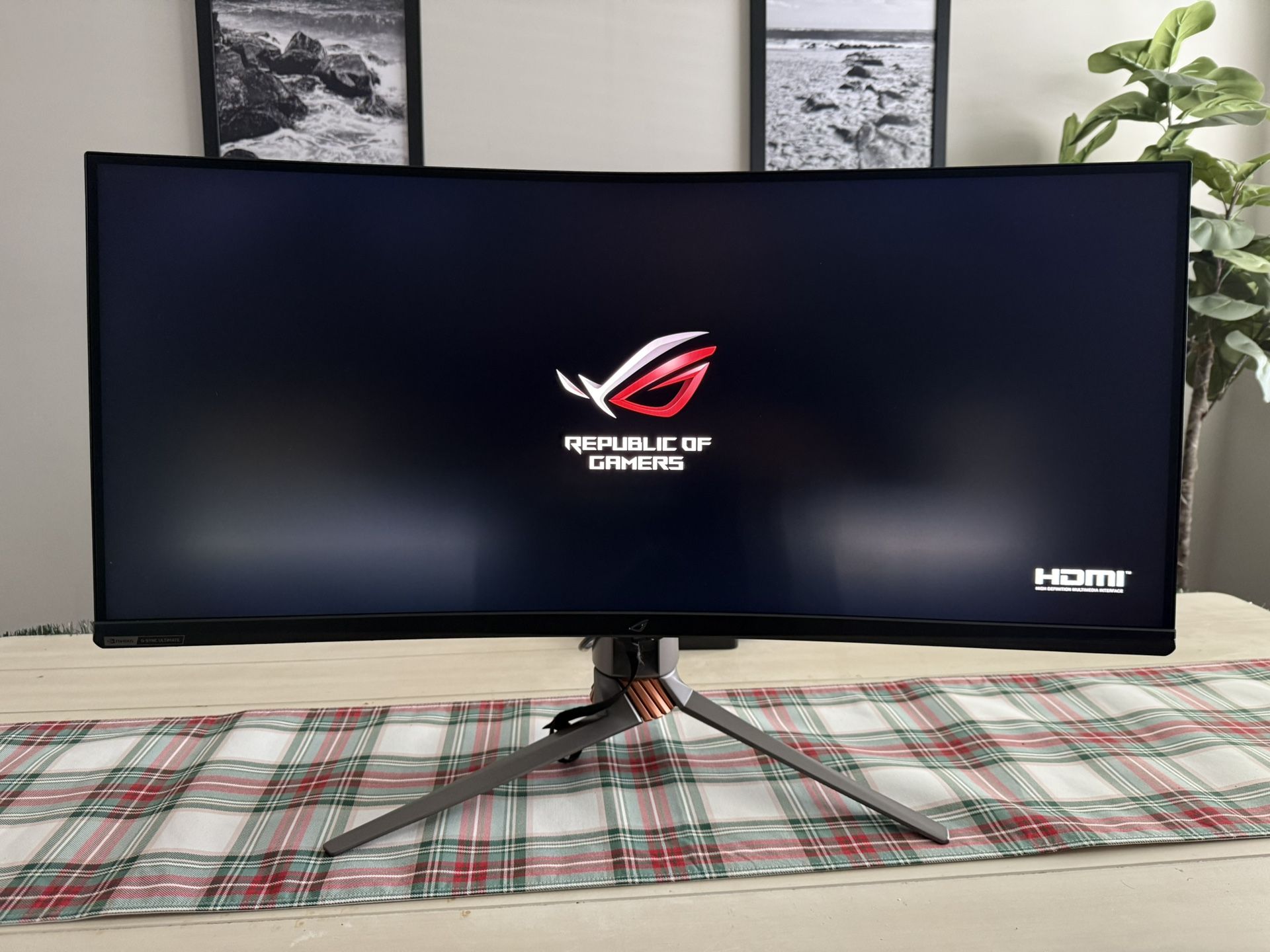 Asus ROG Swift PG35VQ 200Hz 2ms Curved Gaming Monitor OBO