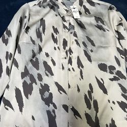 Express Button Down Blouse 