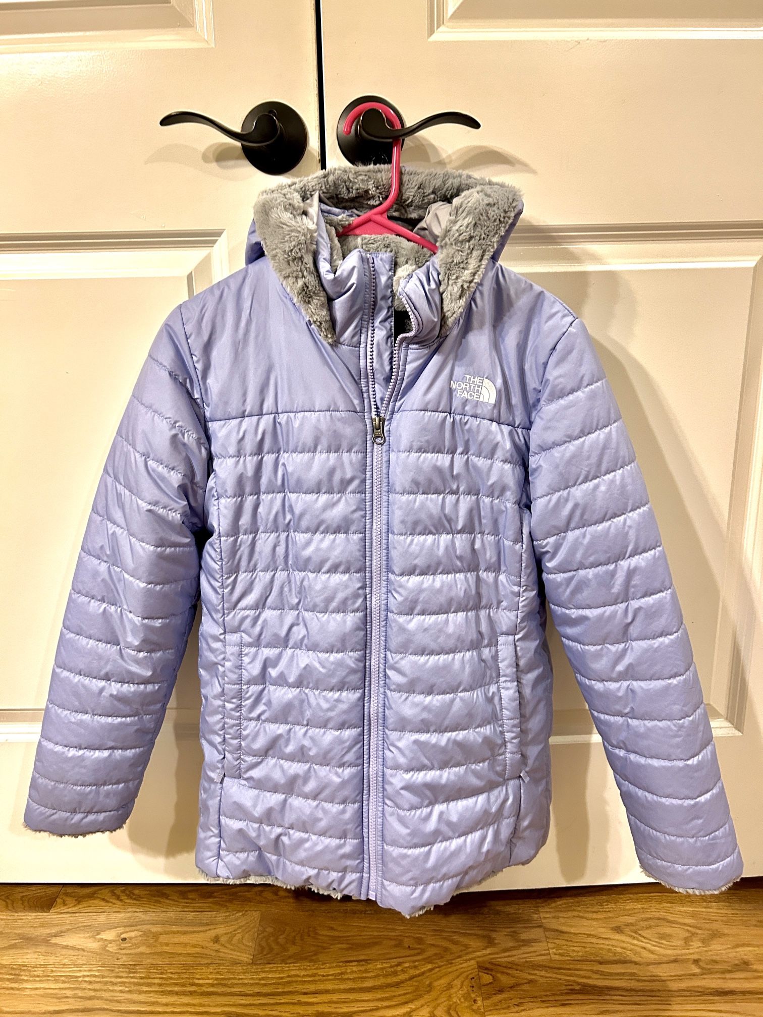 Girls XL Hooded North Face Jacket