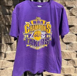 Vintage La lakers champions back 2 back shirt