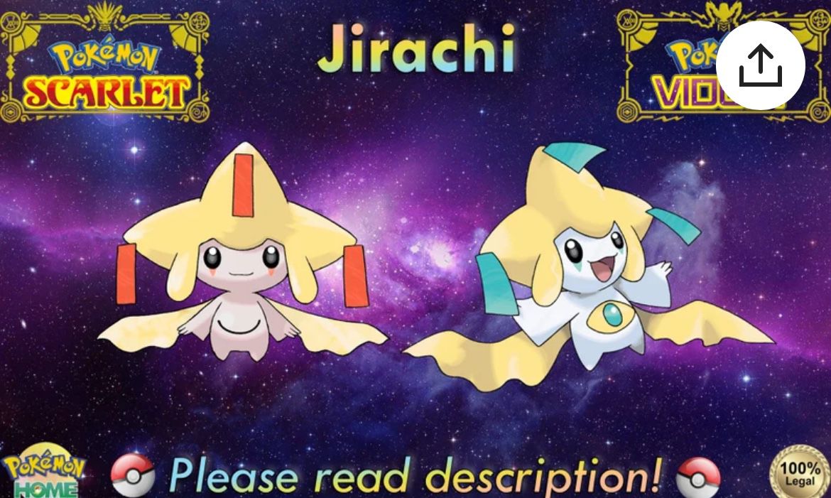 Jirachi (Pokemon Scarlet & Violet)