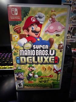 New super mario bros U deluxe