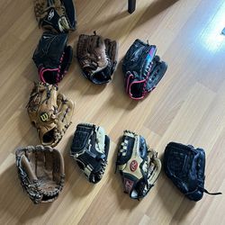 Baseball Gloves (right Hand Throw)