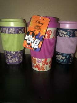 Disney Halloween bamboo Travel Mugs