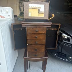 Jewelry Chest  With Drawers
