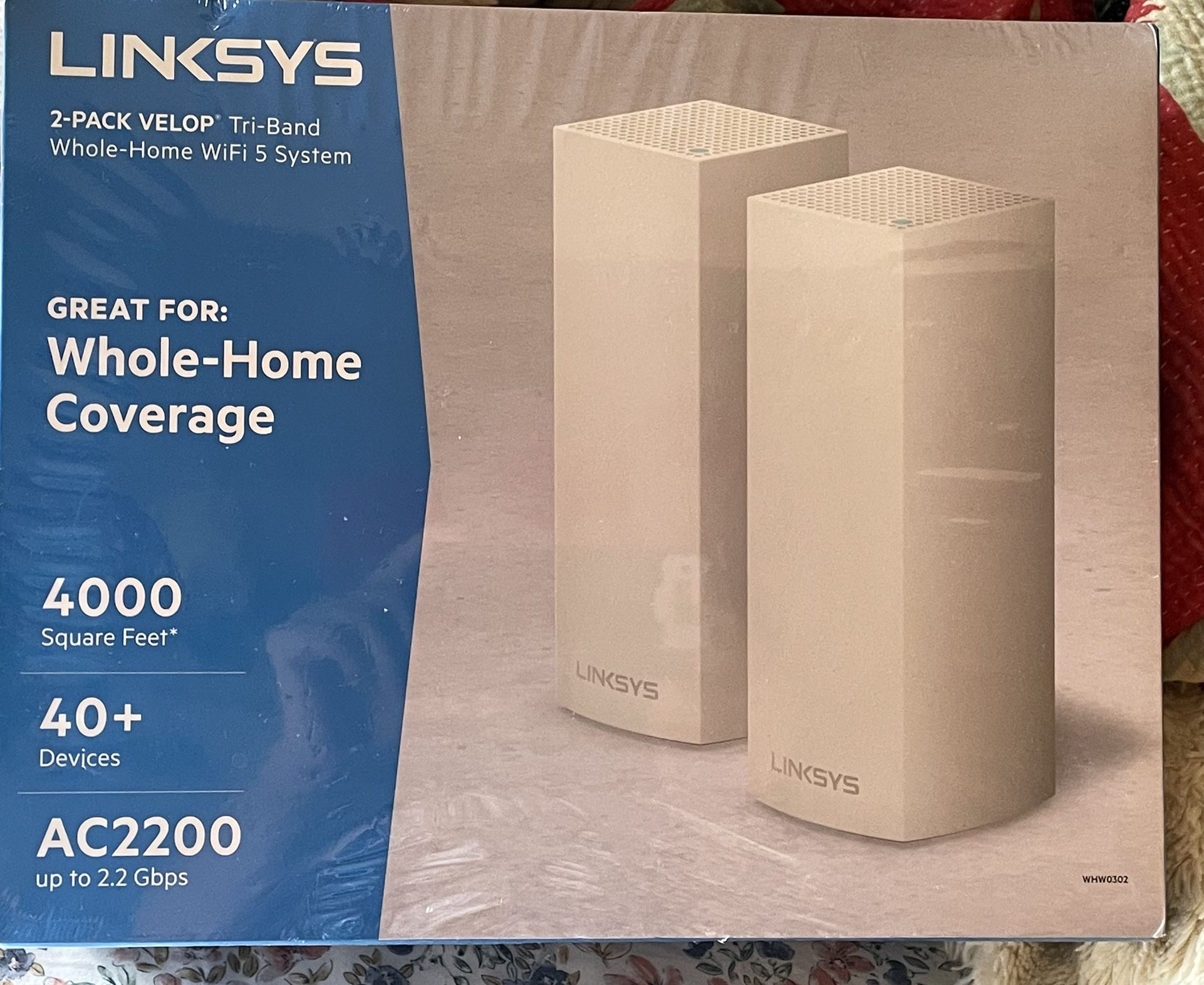 Linley’s 2-pack Below Tru-band Whole House WiFi 5 System