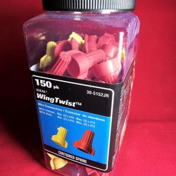 Unopened Box Of Red/Yellow Wire Nuts