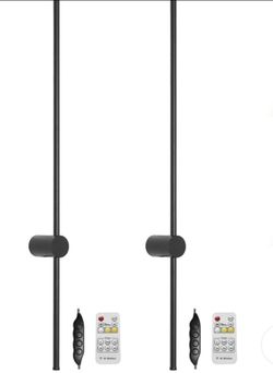 Black Minimalist Wall Sconces. New