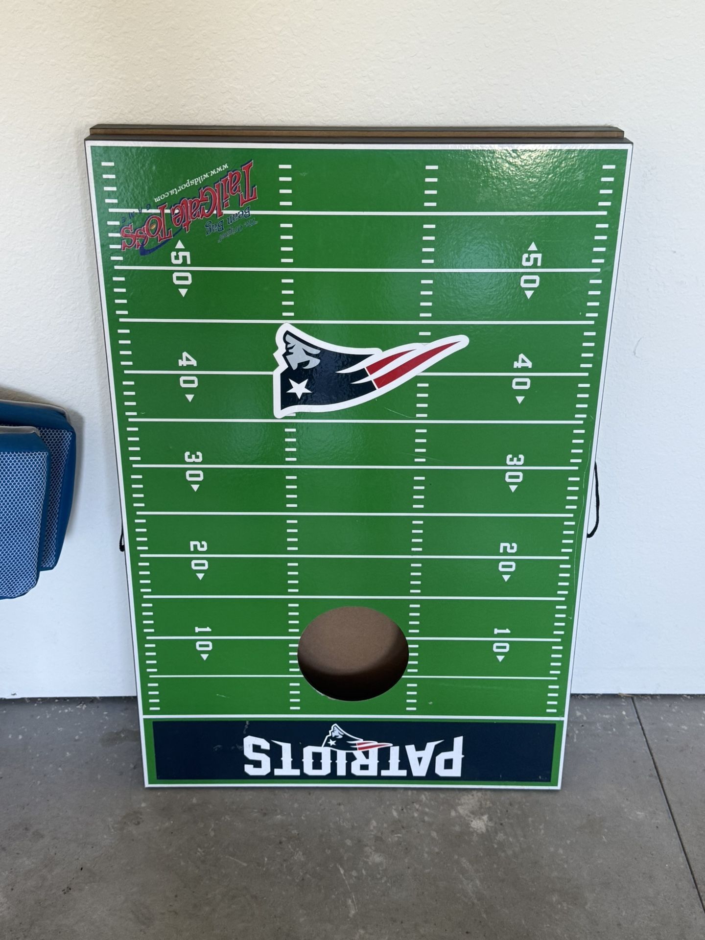 New England Patriots Cornhole Board Set