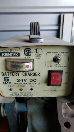 24 volt DC charger